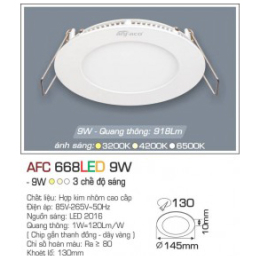 den-am-tran-downlight-anfaco-afc-668-1c-9w